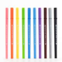 100 Colors Art Calligraphy Painting Marker Pen, Dual Tip Water Color Brush Marker Pen Set